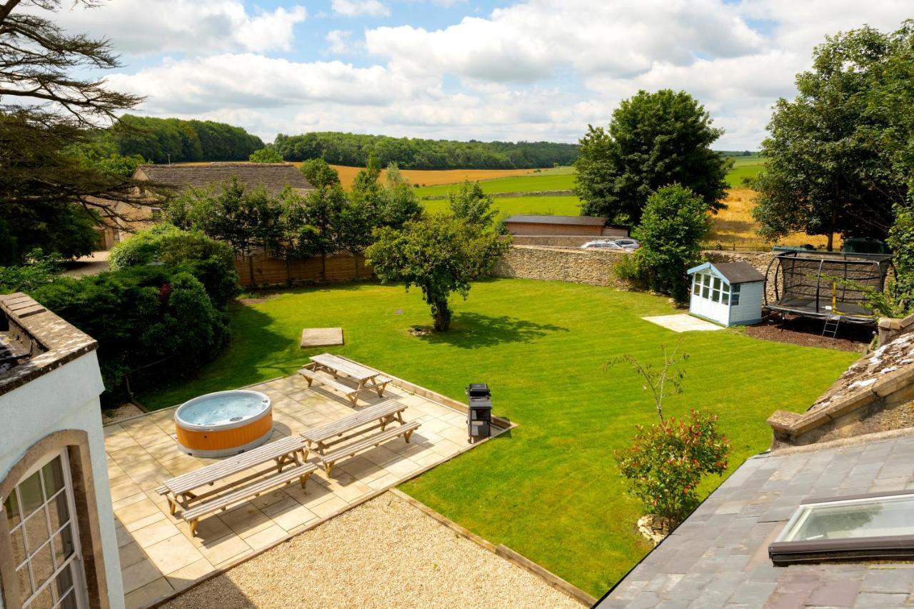 Cotswold Manor House - Country House Retreat With Hot Tub, Ideal For Large Groups Petty France Buitenkant foto