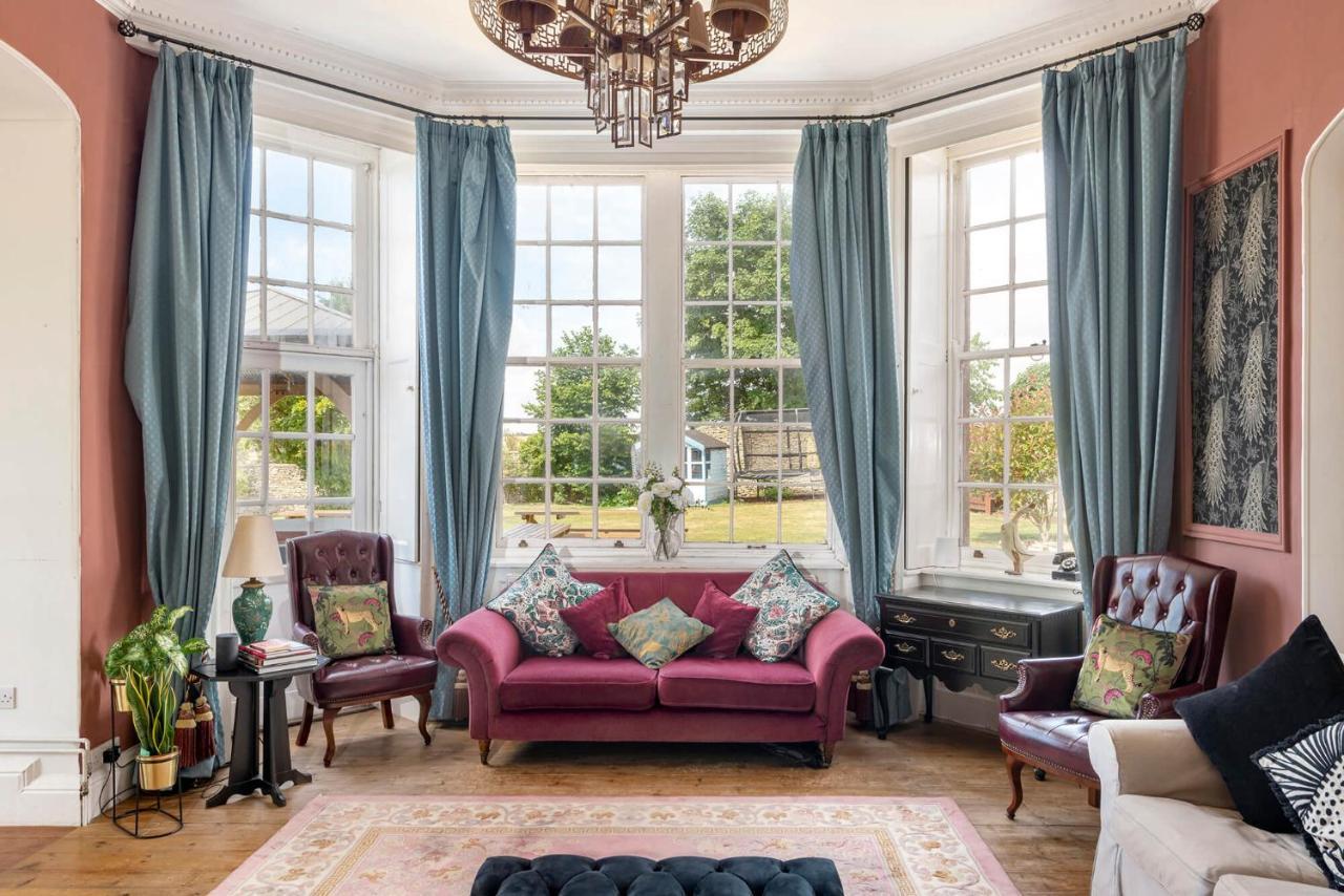 Cotswold Manor House - Country House Retreat With Hot Tub, Ideal For Large Groups Petty France Buitenkant foto